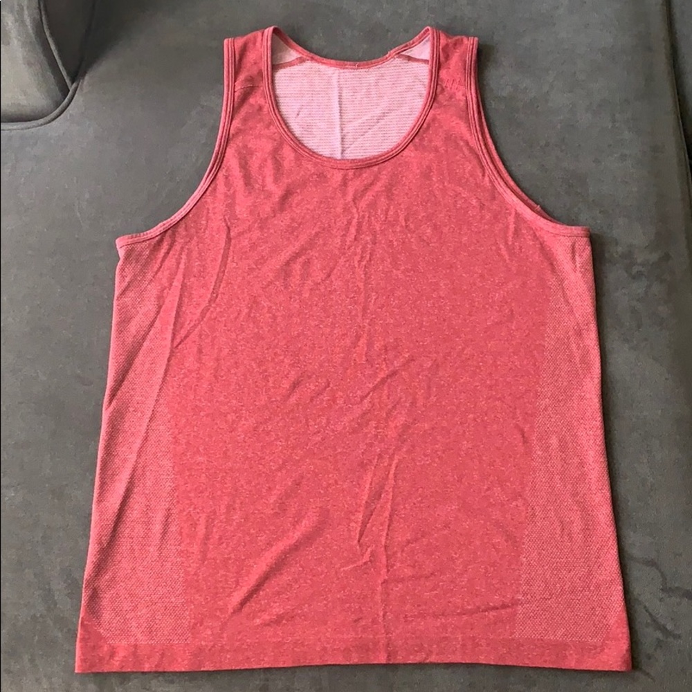 Lululemon Metal vent tank top red